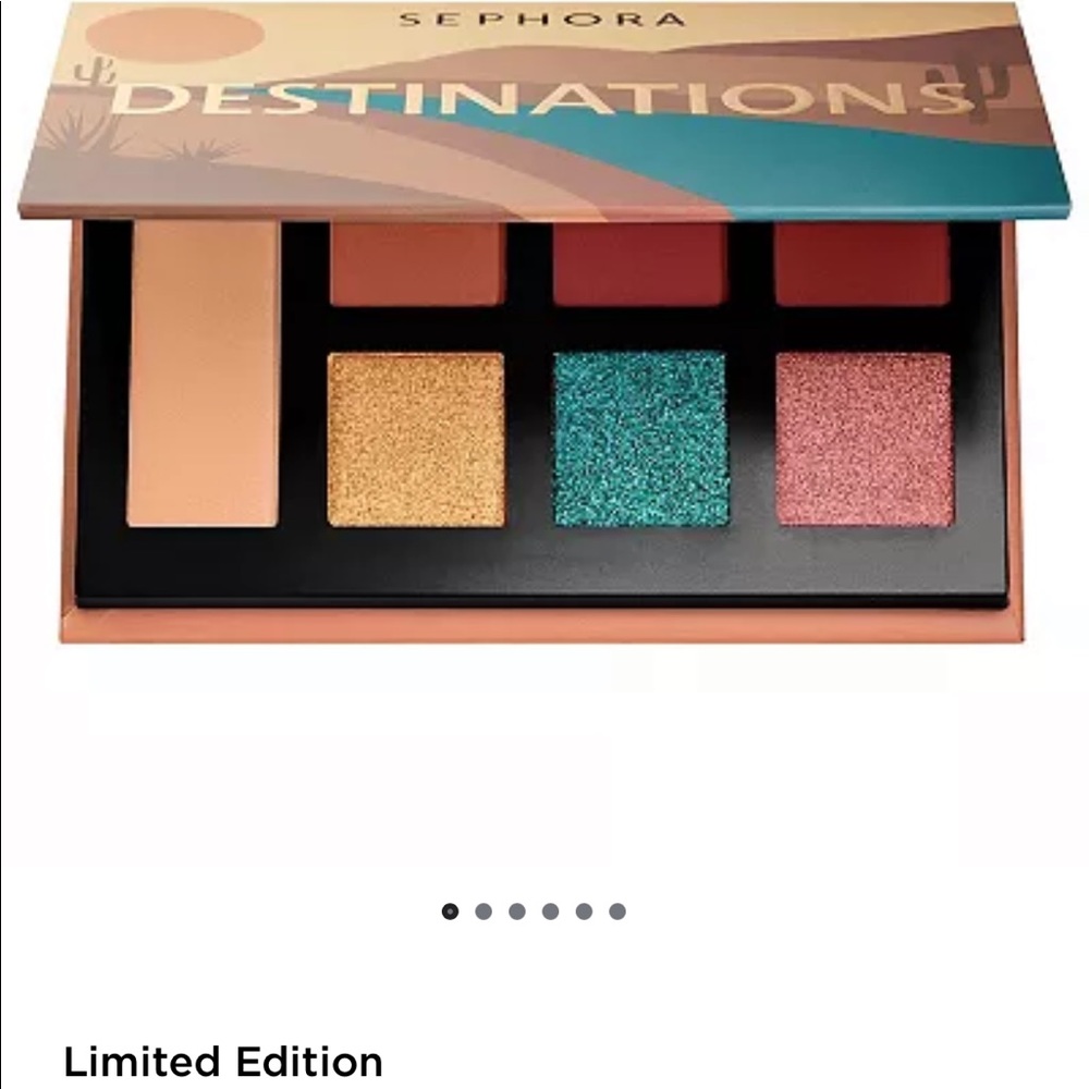 Sephora destinations gone west eyeshadow pallet